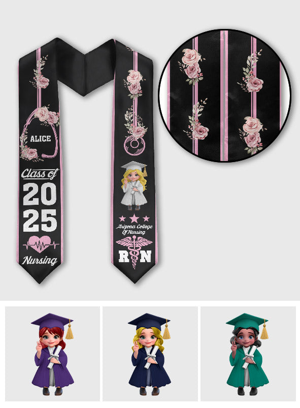 Nursing Graduation - Personalized Graduation Graduation Stole