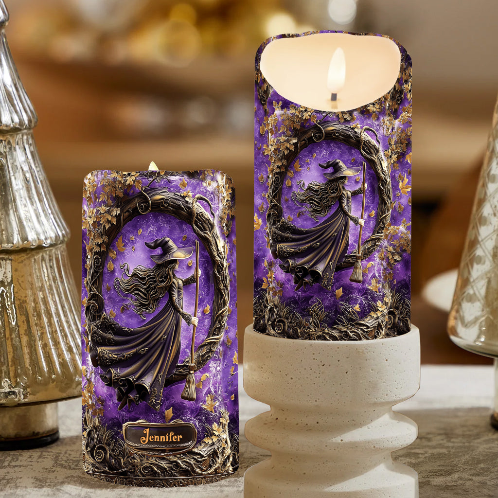 Magic Witch - Personalized Witch Flameless Candle