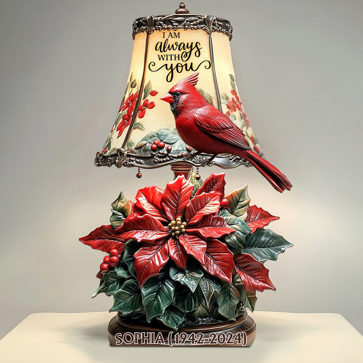 I'am Always With You - Personalized Memorial Acrylic LED Night Light