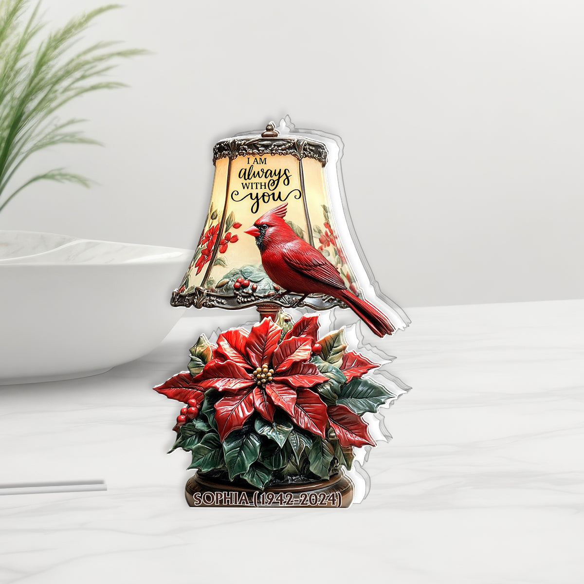 I'am Always With You - Personalized Memorial Acrylic LED Night Light