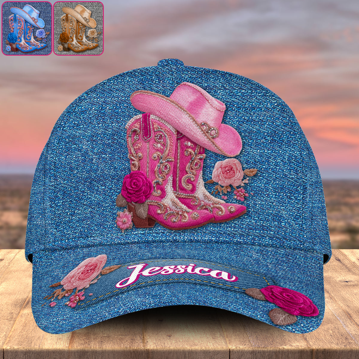 Cowgirl Boots - Personalized Cowgirl Classic Cap