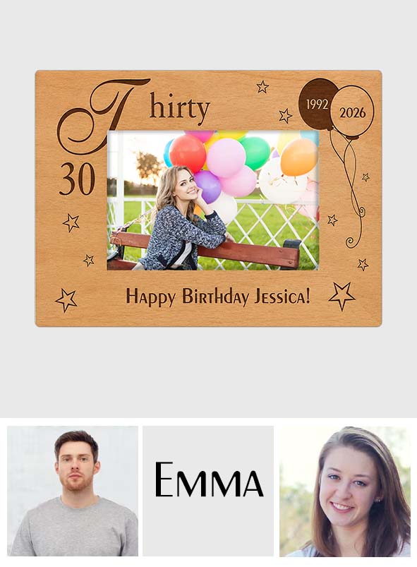 Happy Birthday - Personalized Birthday Custom Shaped Acrylic Plaque