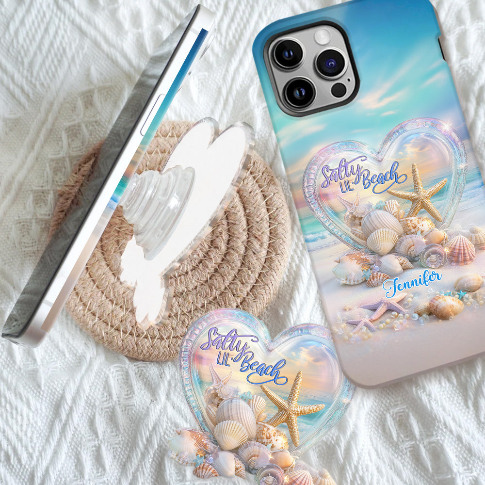 Salty Lil Beach - Personalized Sea Lover Full Print Phone Case