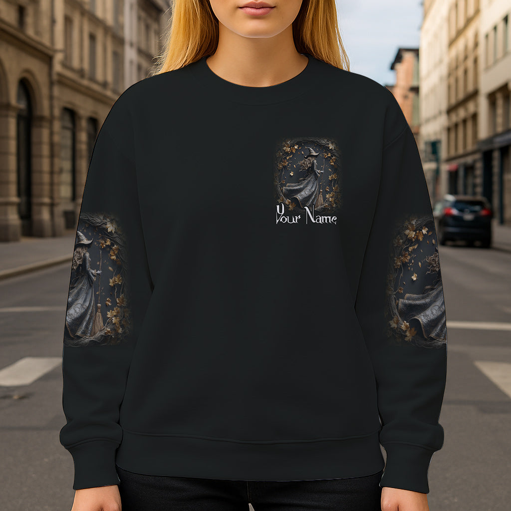 Black Witch - Personalized Witch All Over Shirt