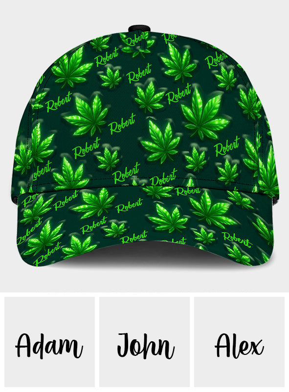 Lass uns high werden – Personalisierte Weed Classic Cap