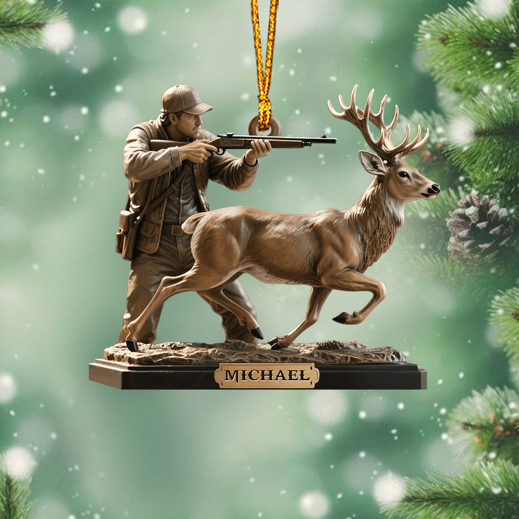 Love Hunting - Personalized Hunting Ornament