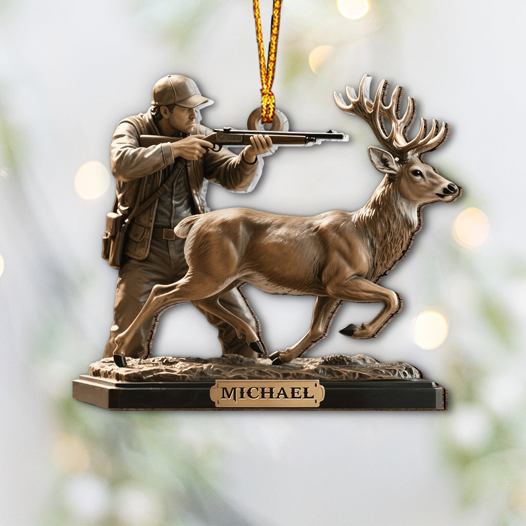 Love Hunting - Personalized Hunting Ornament