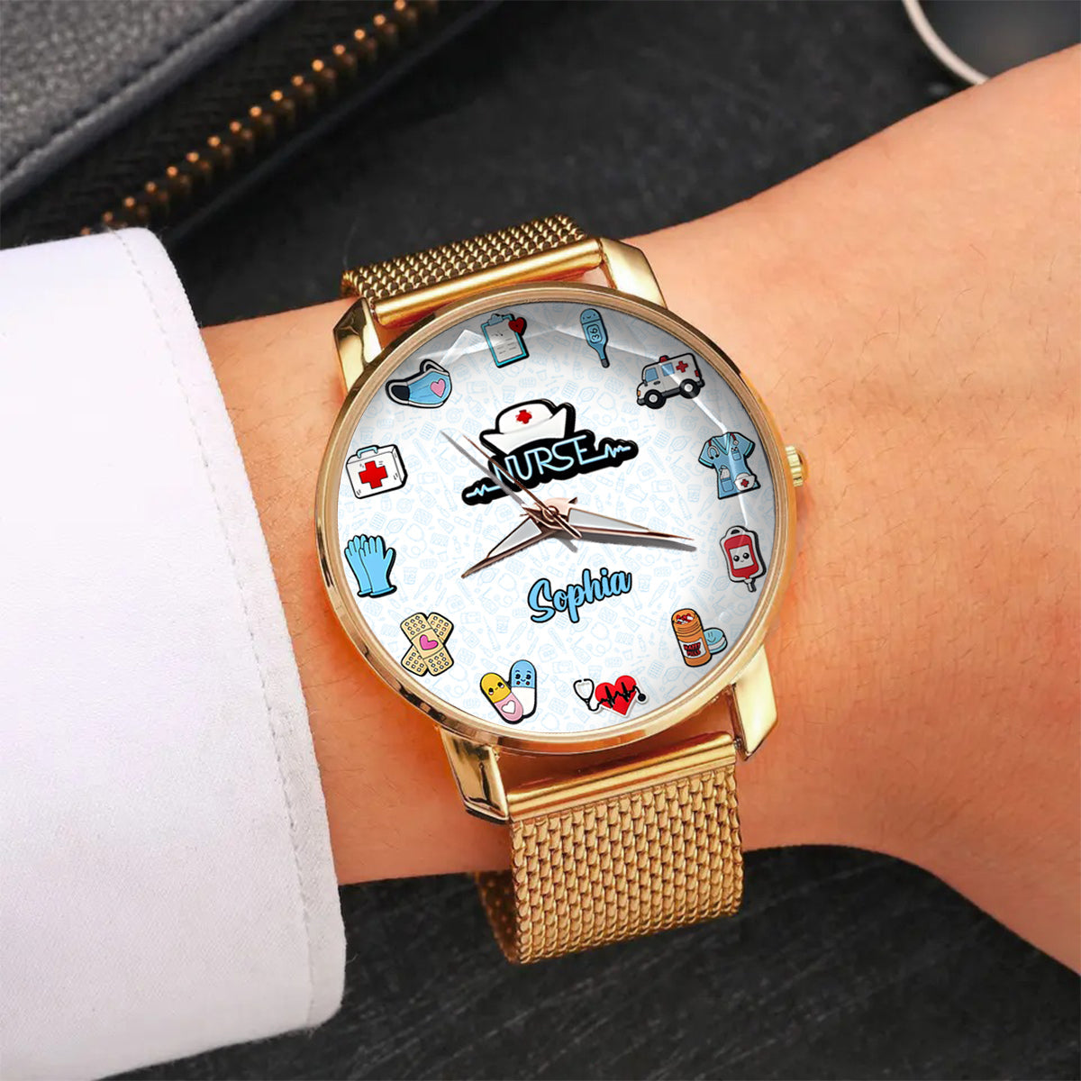 Nurse Life - Personalized Nurse Women Hand Watch