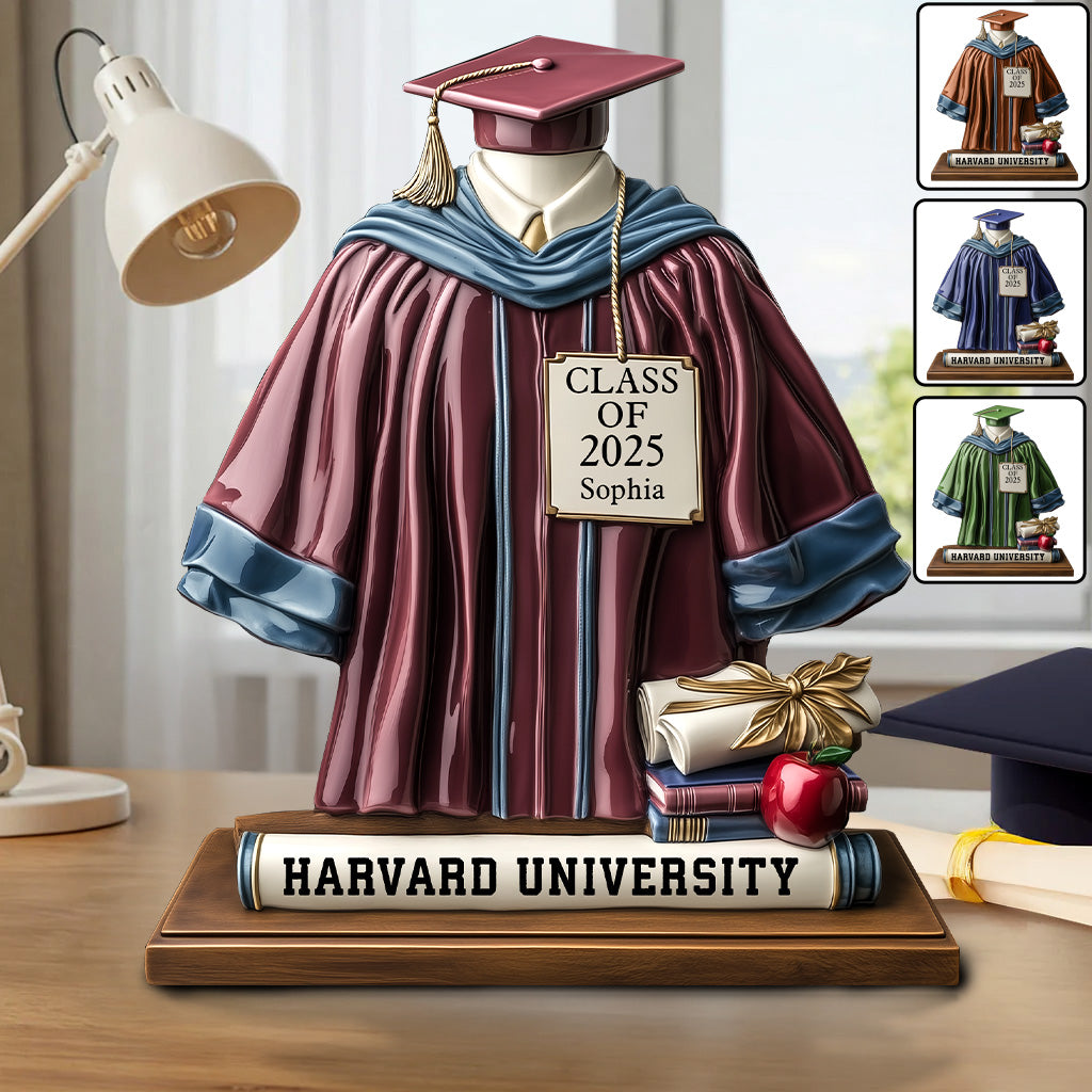 Class Of 2025 - Personalized Graduation Custom Shaped Acrylic Plaque