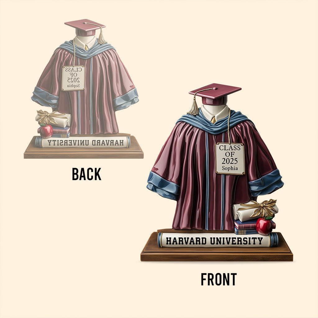 Class Of 2025 - Personalized Graduation Custom Shaped Acrylic Plaque