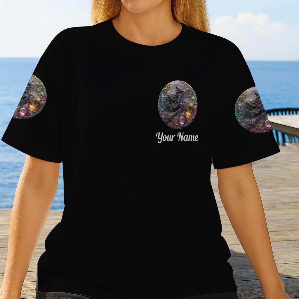 Sparkle Witch - Personalized Witch All Over Shirt