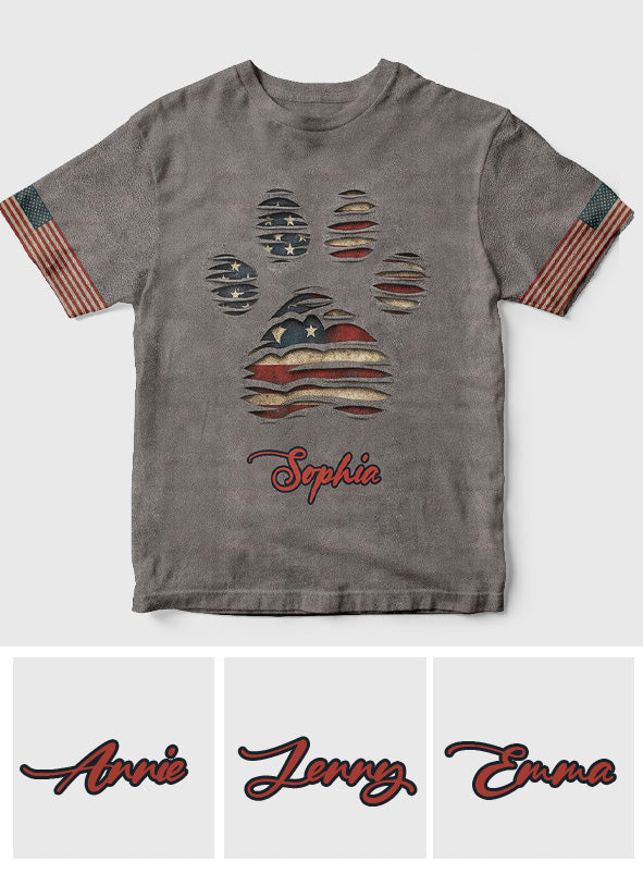 Cadeau pour les amoureux des chiens - T-shirt personnalisé avec un motif de chien