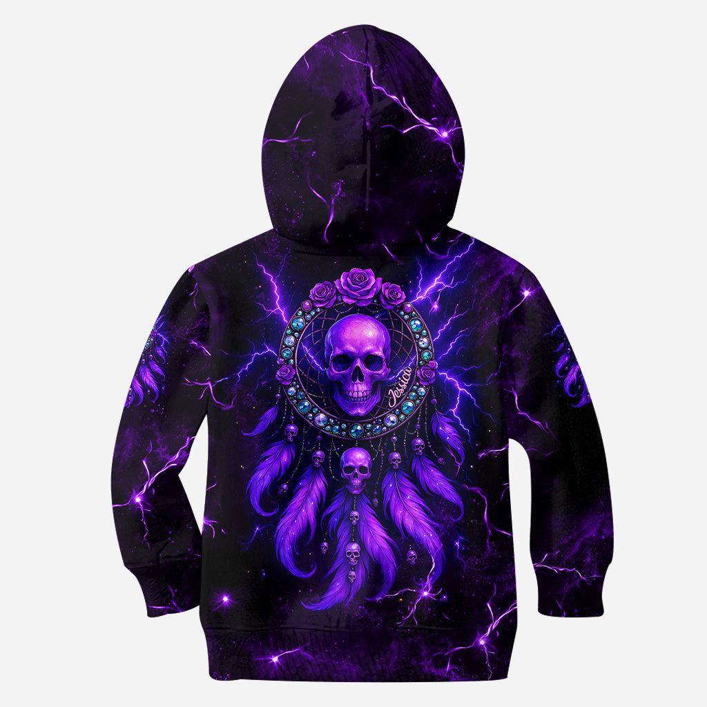 Beautiful Skull - Personalized Skull All Over Shirt