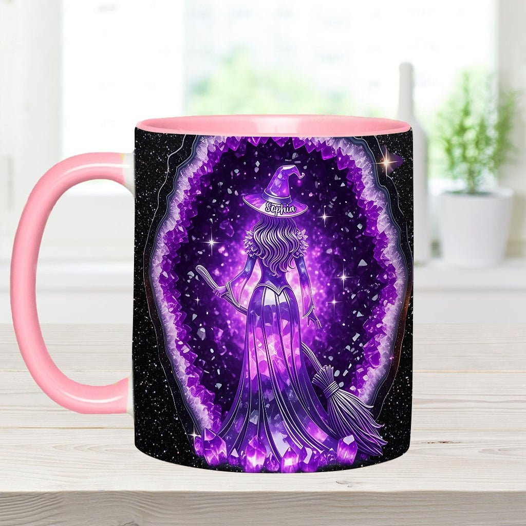 Beautiful Witch - Personalized Witch Accent Mug