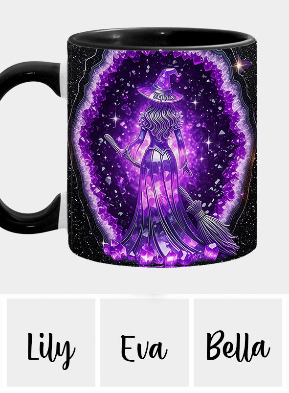 Beautiful Witch - Personalized Witch Accent Mug