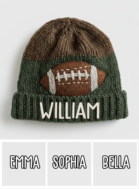 Touchdown Style – Personalisierte Fußballmütze
