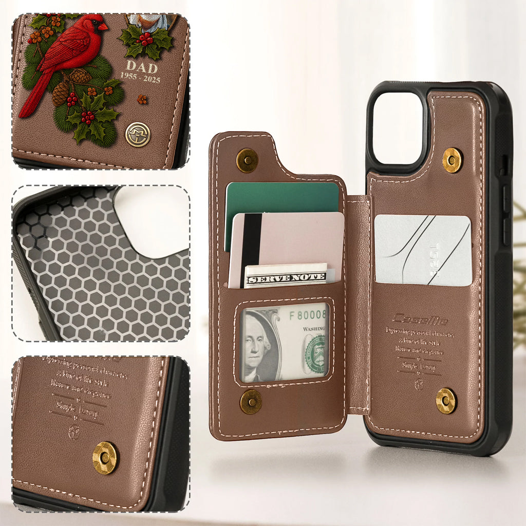 I Am Always With You - Personalized Memorial Wallet Phone Case