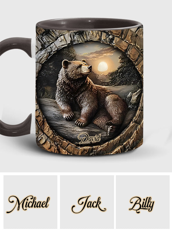 Mug personnalisé Strong Bear - Thème Chasse