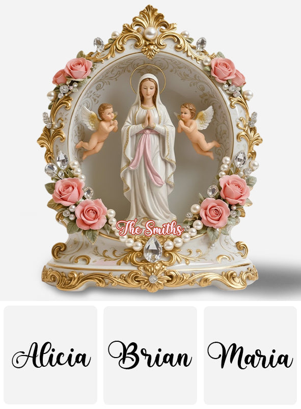 Glaube – Personalisierte christliche Acrylplakette in individueller Form