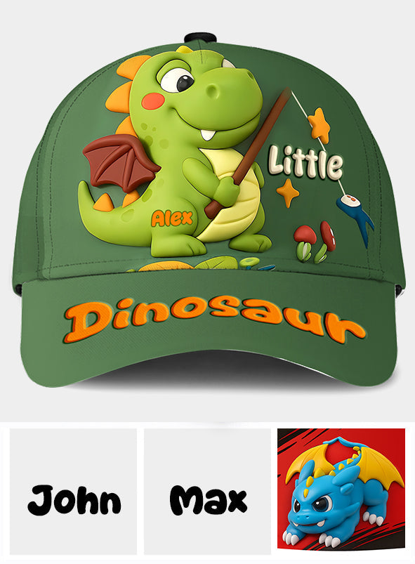 Cadeau mignon pour enfants sur le thème des dinosaures - Casquette classique personnalisée pour enfant