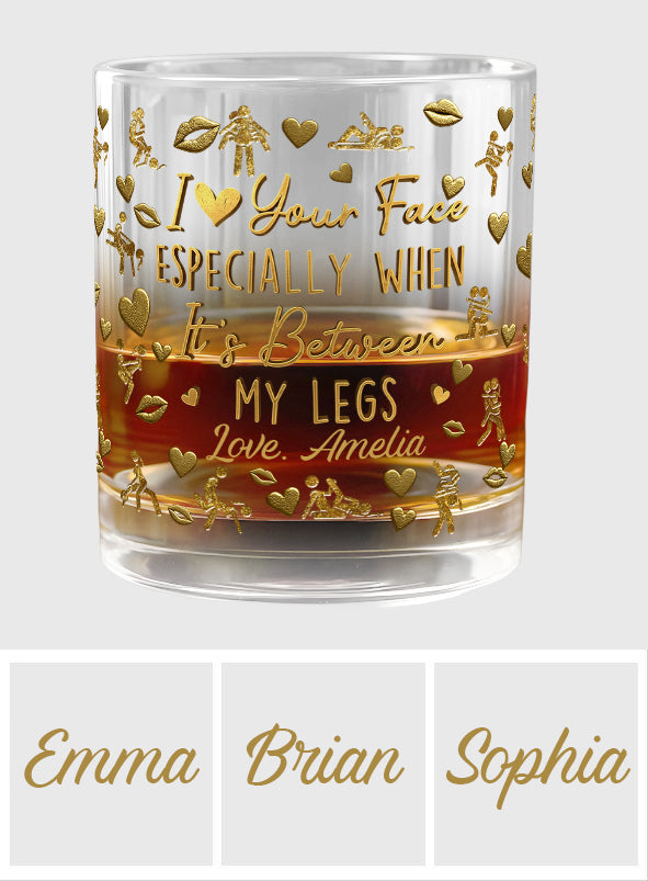 Ich liebe dich – Personalisiertes Whiskyglas für Paare