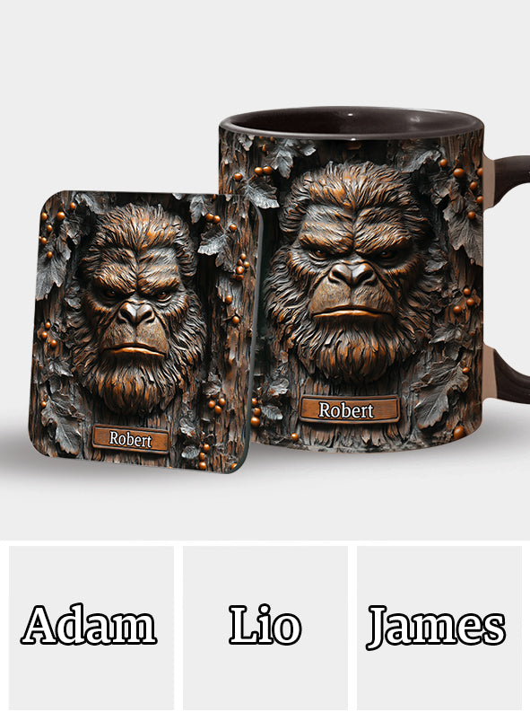 Mug personnalisé Sasquatch pour le camping