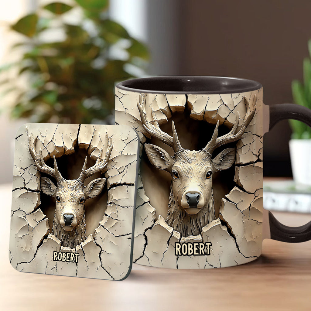 Love Hunting - Personalized Hunting Accent Mug