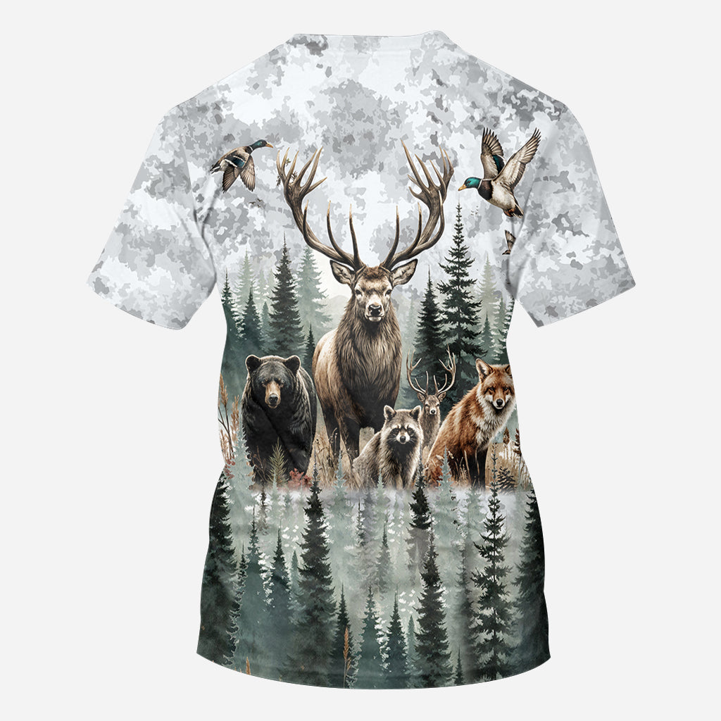 Love Hunting - Personalized Hunting All Over Shirt