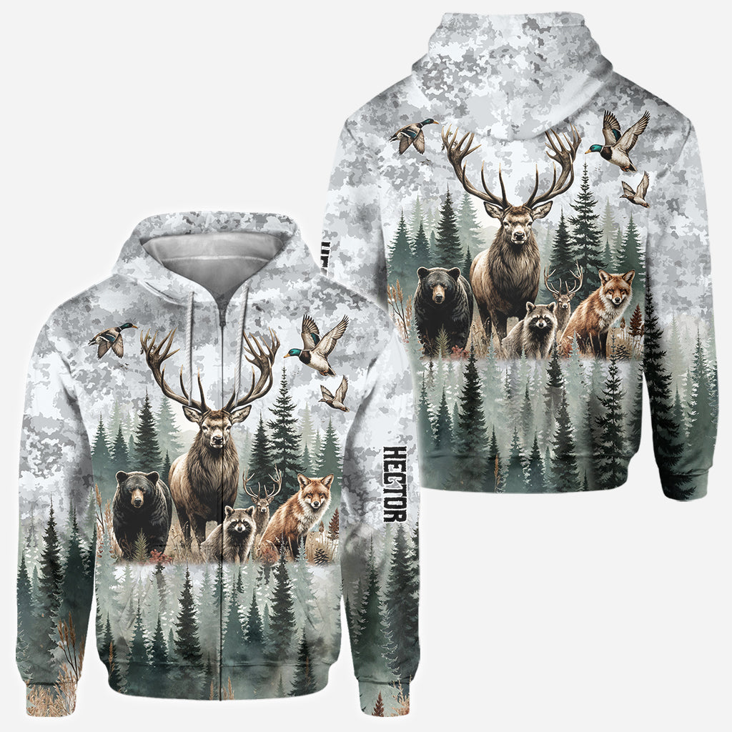 Love Hunting - Personalized Hunting All Over Shirt