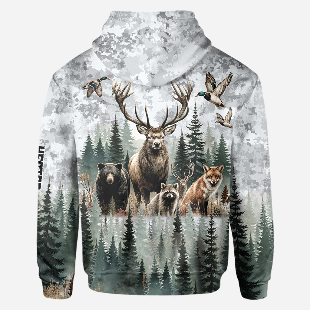Love Hunting - Personalized Hunting All Over Shirt