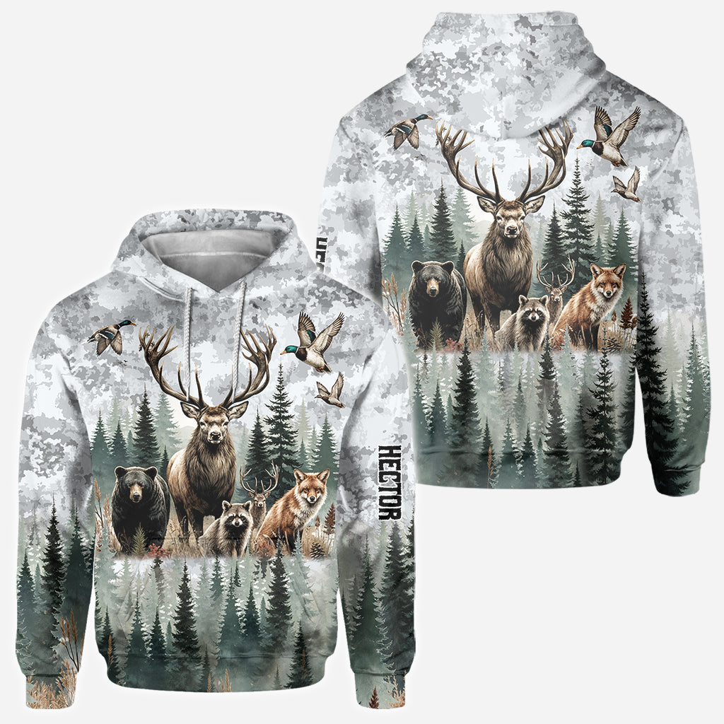 Love Hunting - Personalized Hunting All Over Shirt
