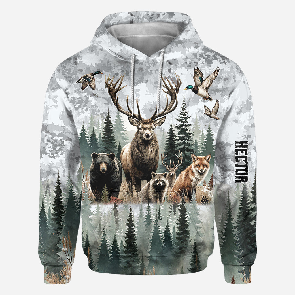 Love Hunting - Personalized Hunting All Over Shirt