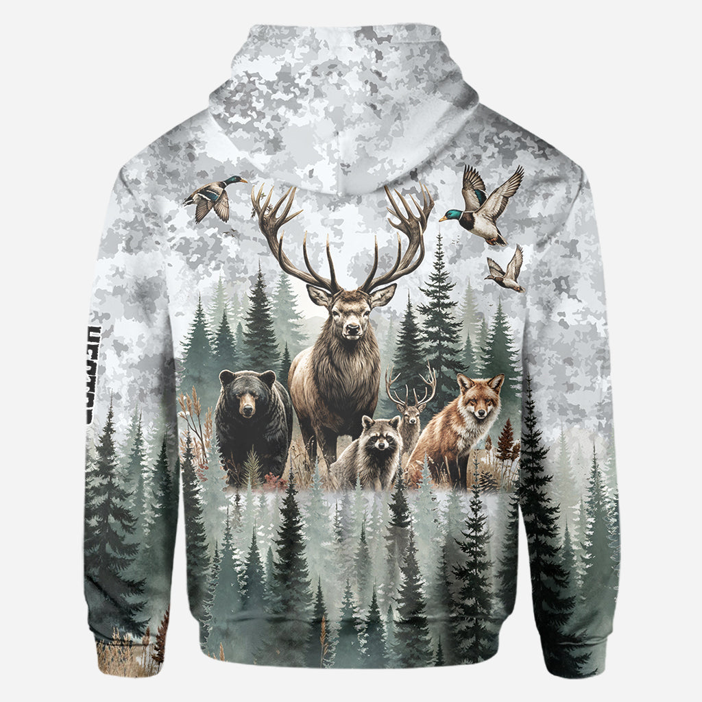 Love Hunting - Personalized Hunting All Over Shirt