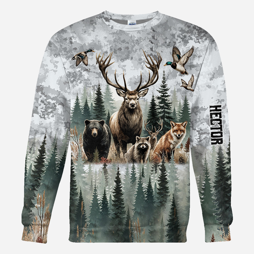 Love Hunting - Personalized Hunting All Over Shirt