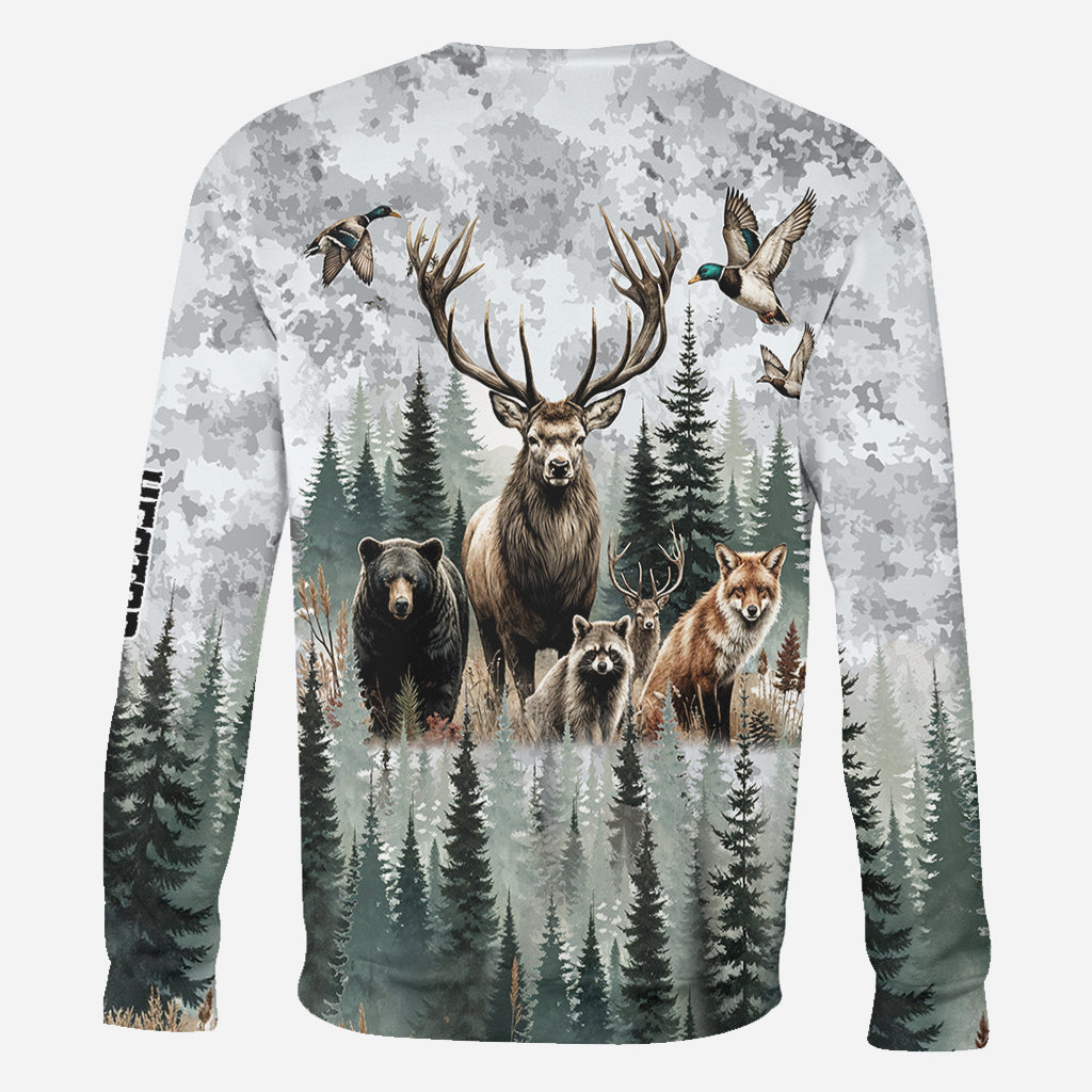 Love Hunting - Personalized Hunting All Over Shirt
