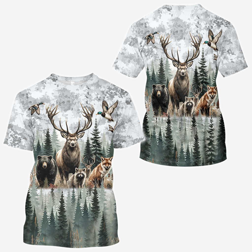 Love Hunting - Personalized Hunting All Over Shirt