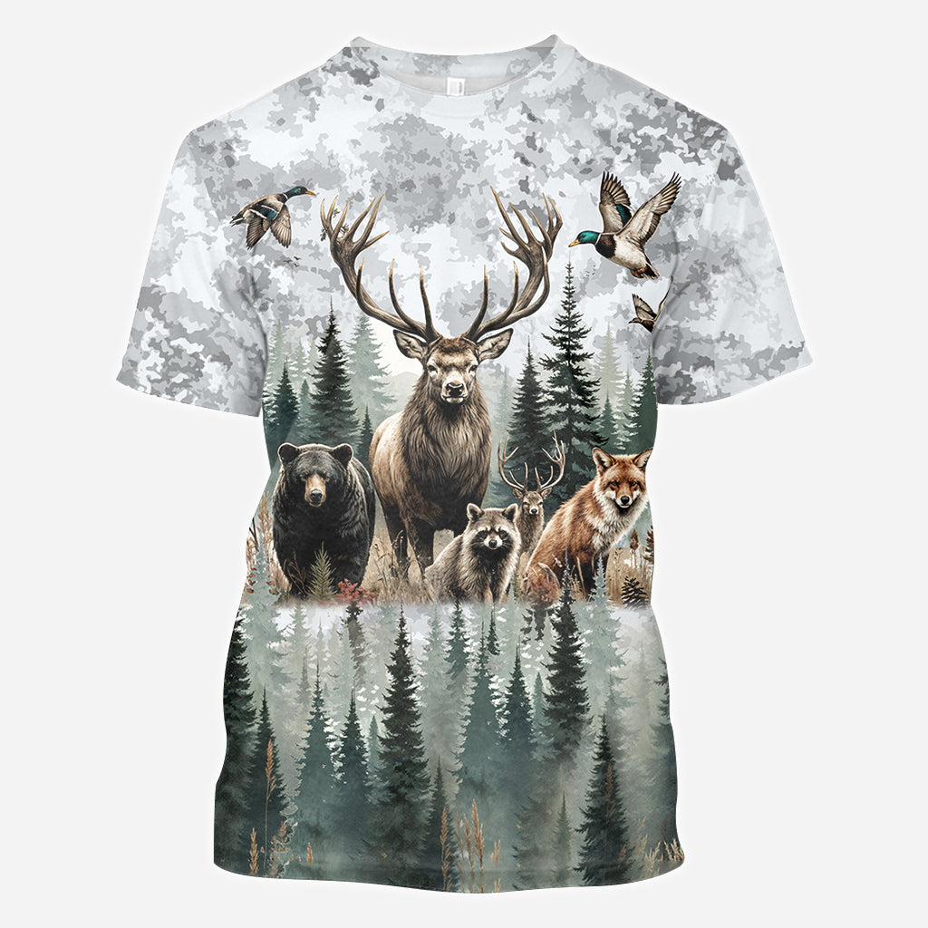 Love Hunting - Personalized Hunting All Over Shirt
