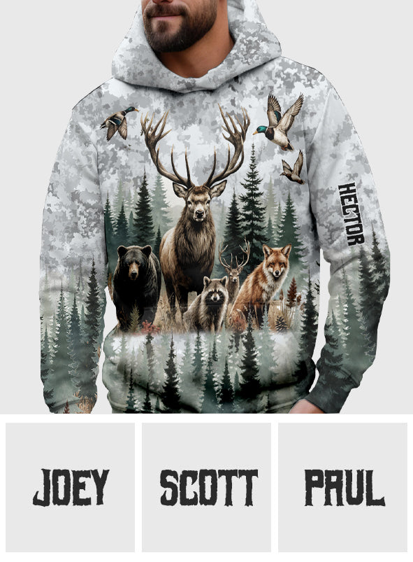 Love Hunting - Personalized Hunting All Over Shirt
