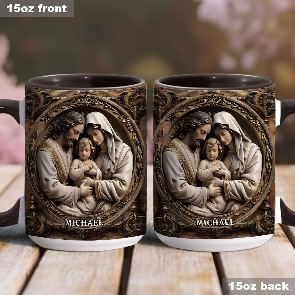 Je crois en lui - Mug chrétien personnalisé
