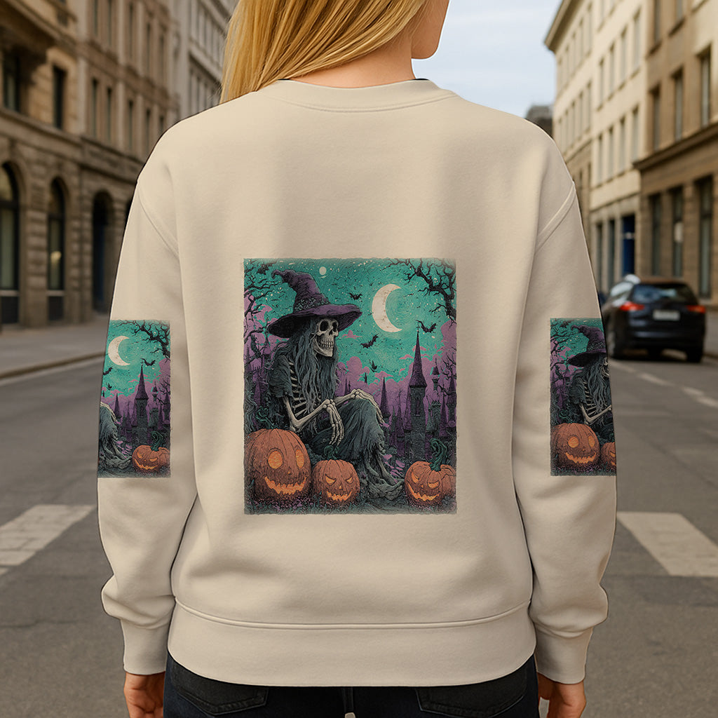 Town Of Halloween - Personalized Witch All Over Shirt