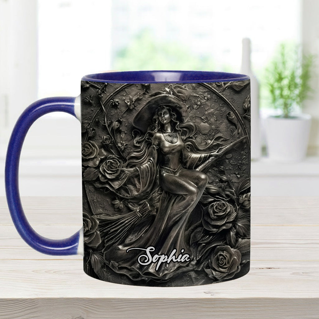 Beautiful Witch - Personalized Witch Accent Mug