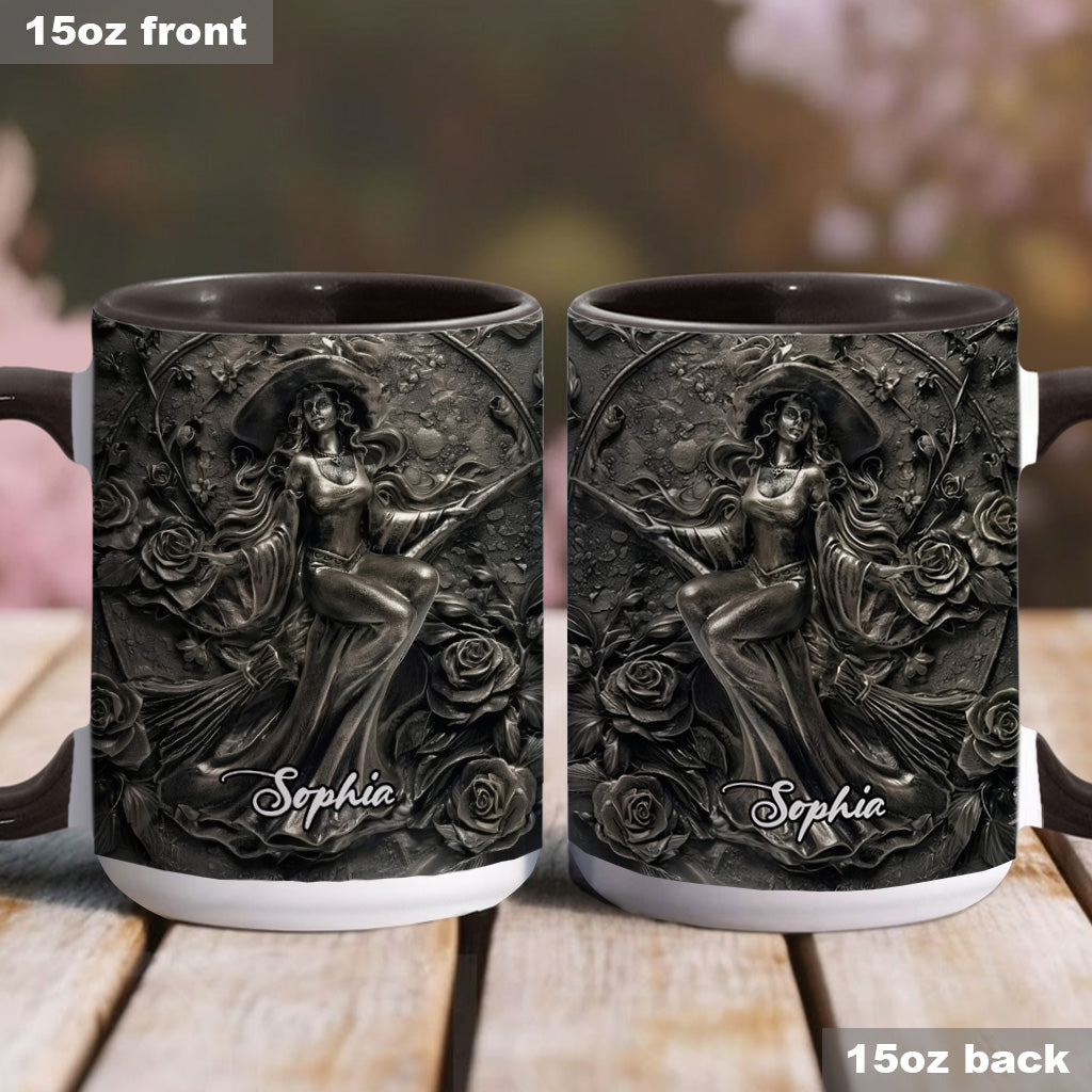 Beautiful Witch - Personalized Witch Accent Mug