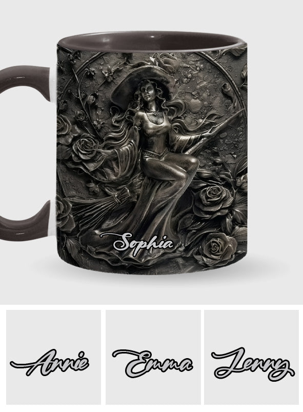 Beautiful Witch - Personalized Witch Accent Mug