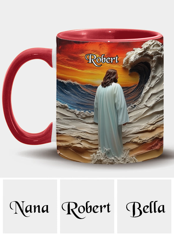Liebe Jesus – Personalisierte Tasse mit christlichem Akzent
