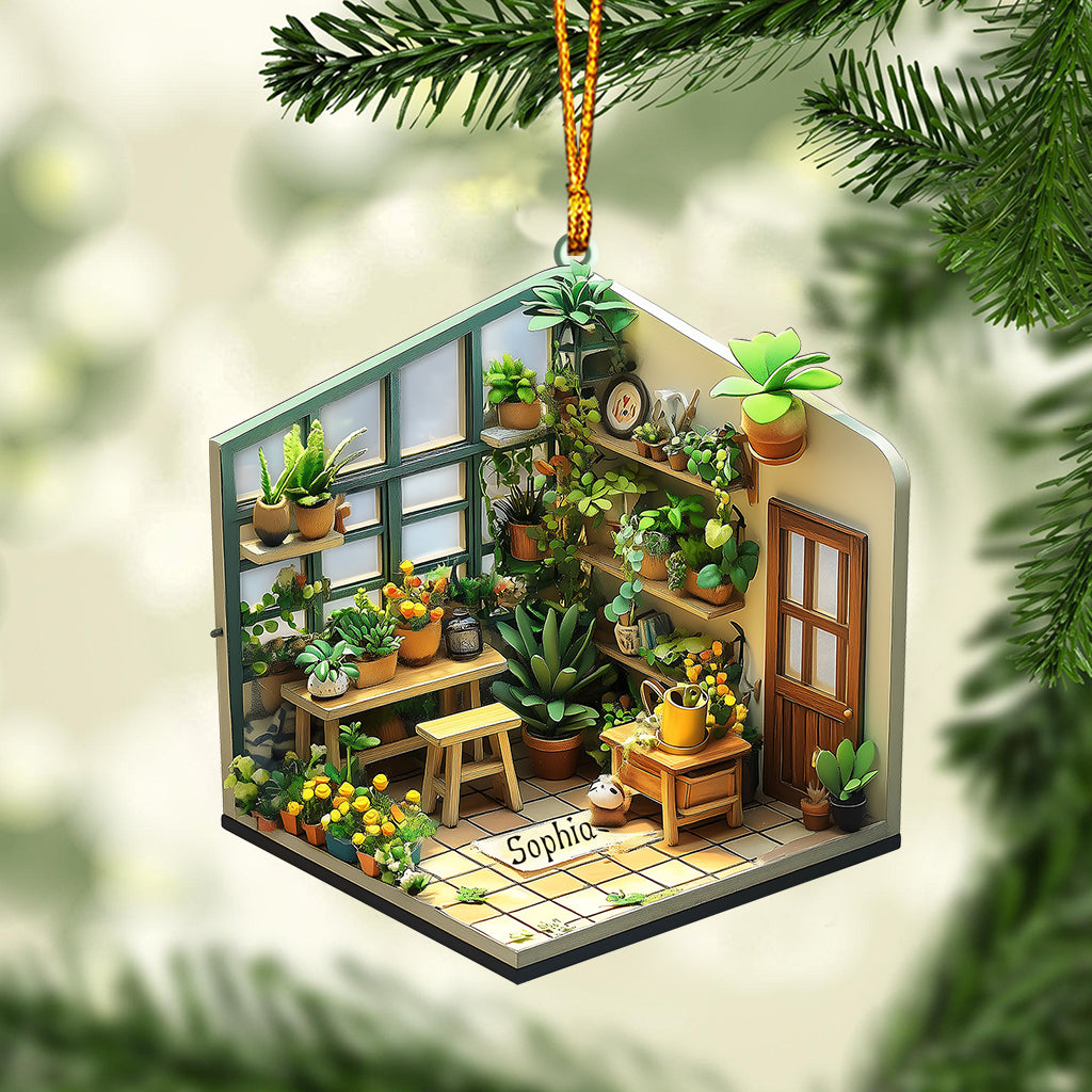Cute Garden - Personalized Gardening Ornament