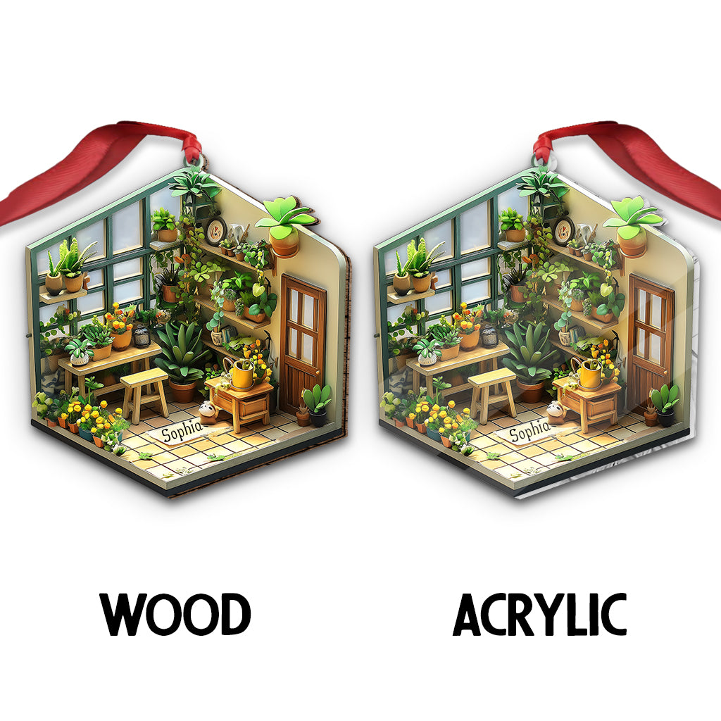 Cute Garden - Personalized Gardening Ornament