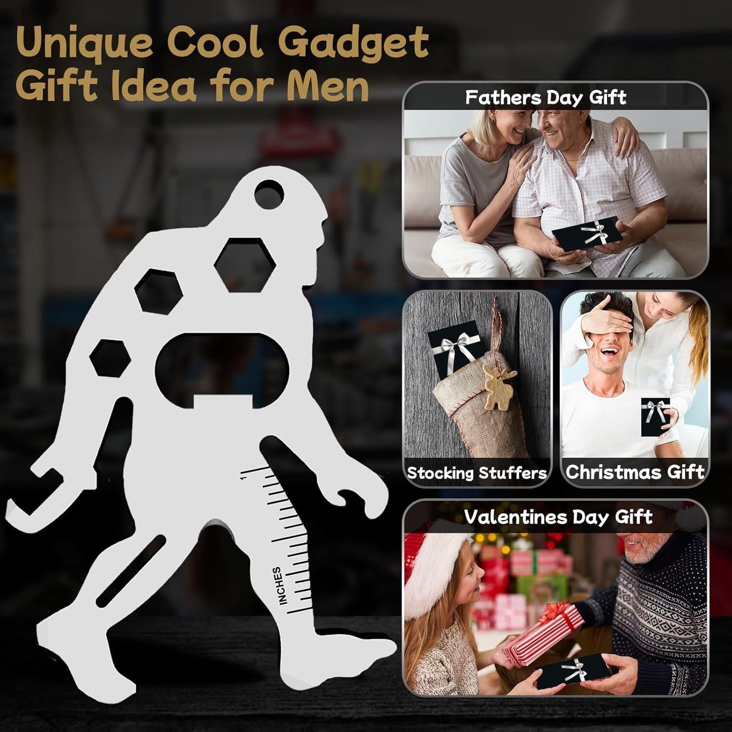 Dadsquatch - Personalized Father Metal Multitools Sheet