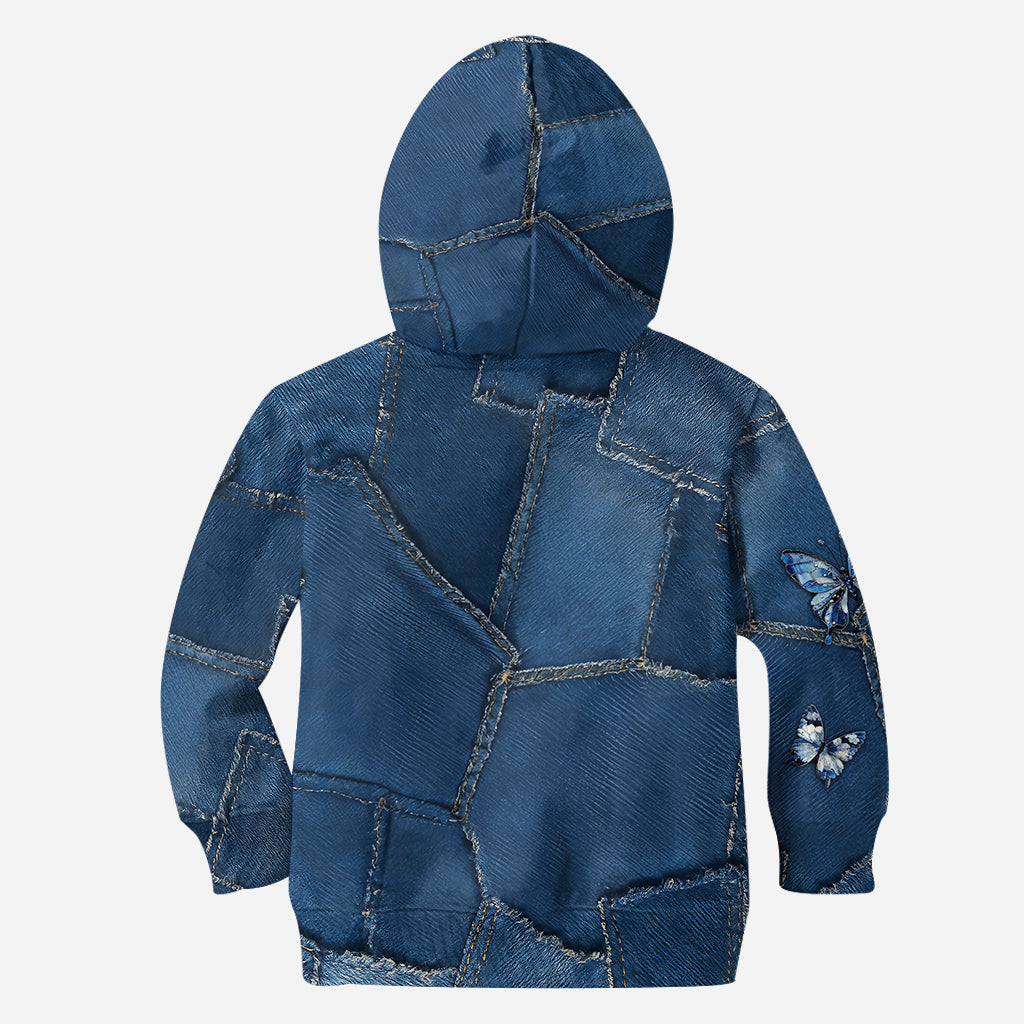 Just A Girl Who Loves Butterflies - Personalized Butterfly Hoodie and Leggings