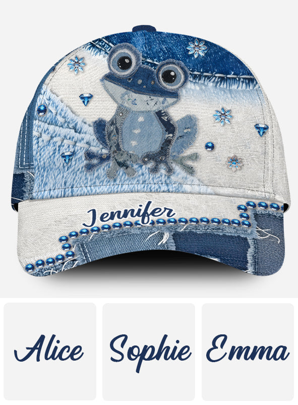 Love Frog – Personalisierte Frosch-Klassikkappe