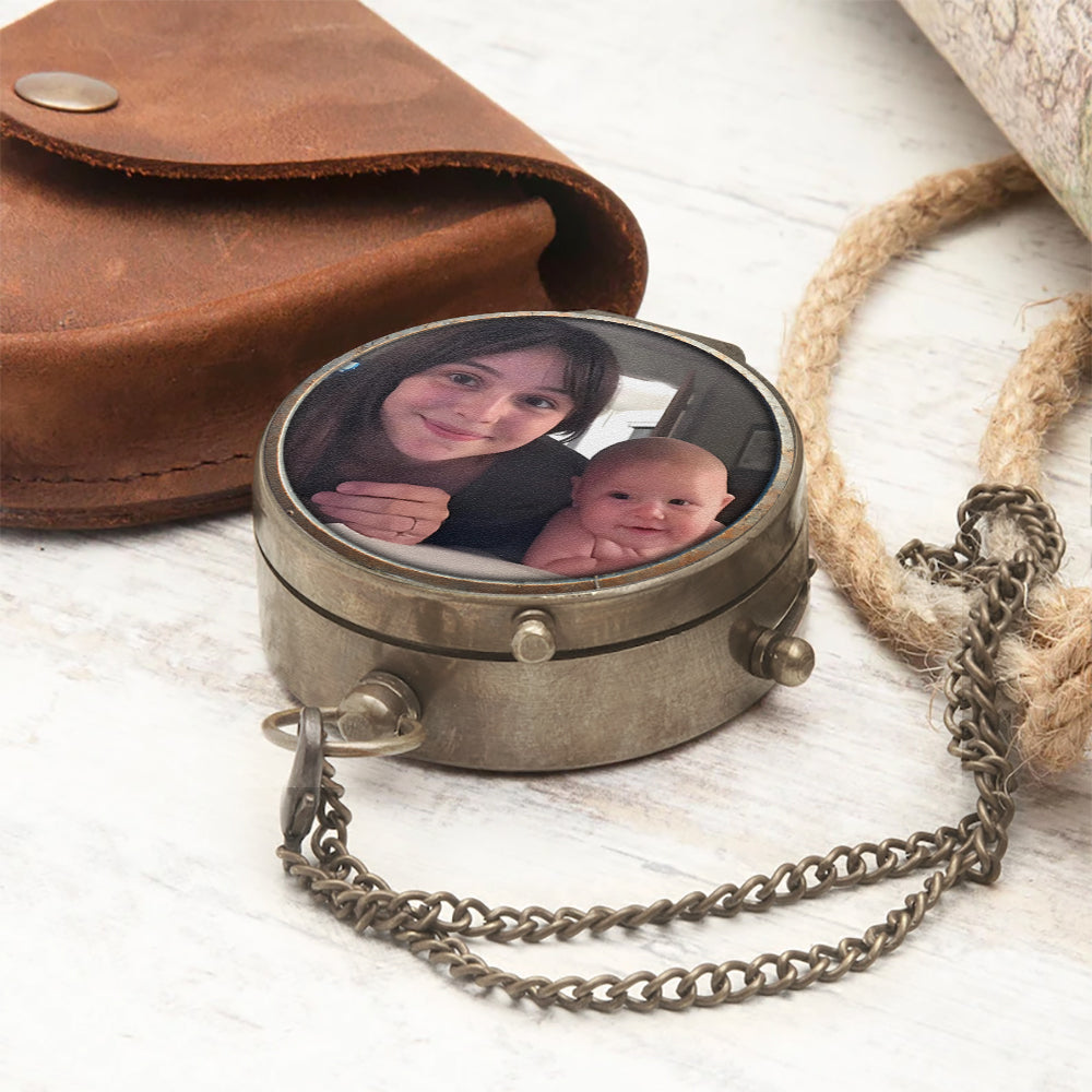 Always Come Home Safe Daddy - Personalized Father Compass
